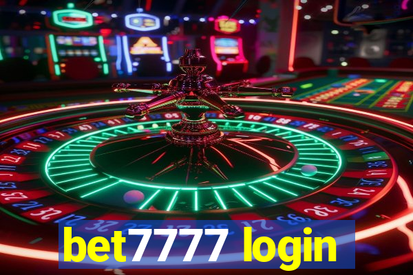 bet7777 login